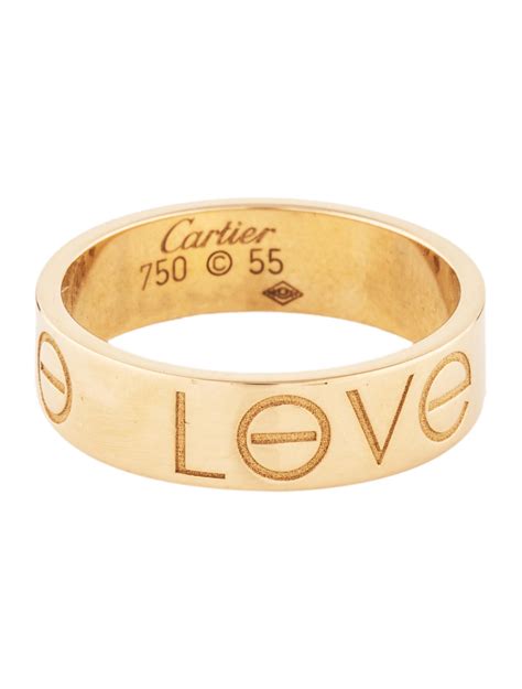 cartier ring engraving.